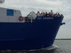 Rivers to Reefs - Class of 2013, aboard the RV Savannah